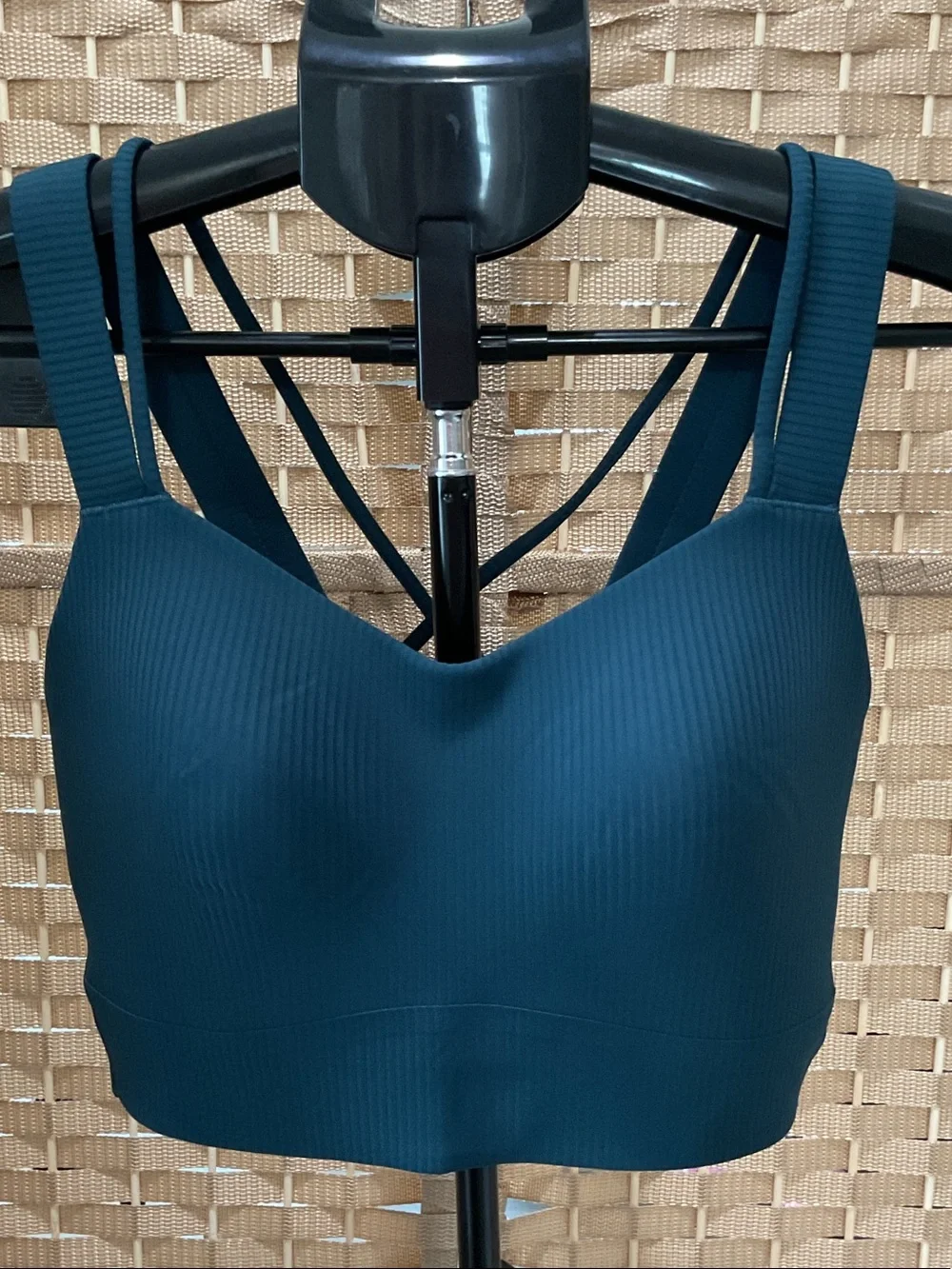 lululemon athletica Like a Cloud Ribbed Longline Sports Bra - INCB 6 D/DD